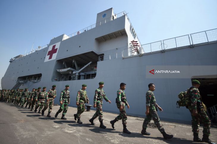 TNI Kirim Bantuan Gempa Lombok