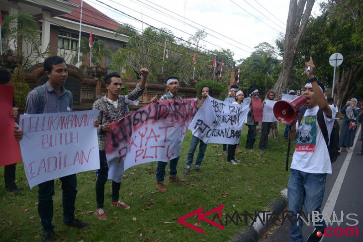 Aksi Tolak PLTU Celukanbawang