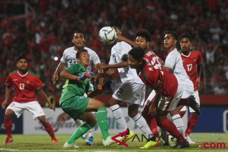 Indonesia menang 3-0 atas Timor Leste