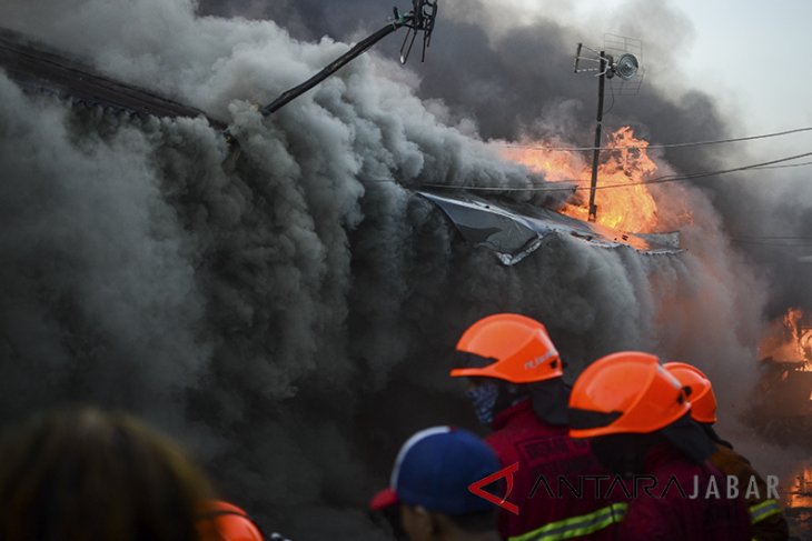 Kebakaran pasar induk Gedebage