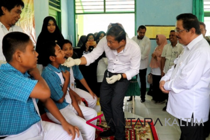 Pemberian Vaksin MR di Paser baru capai 29 persen