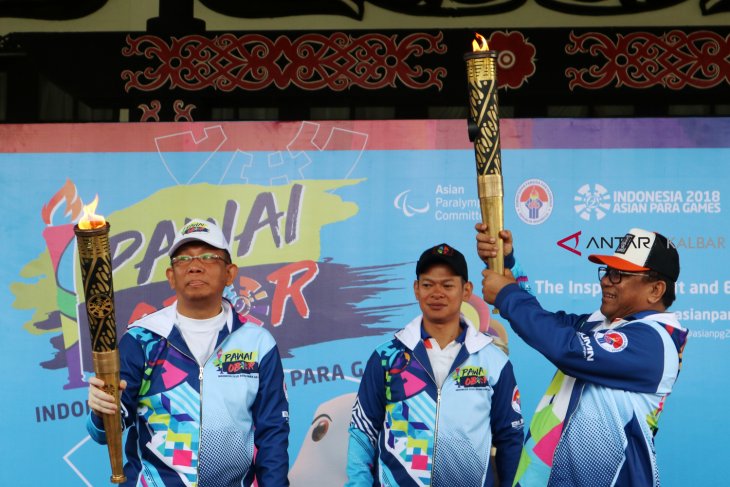 Pawai Obor Para Games Pontianak