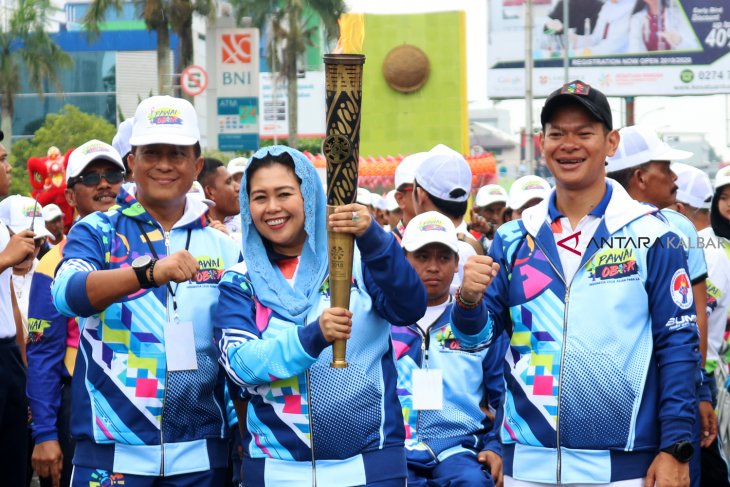 Pawai Obor Para Games Pontianak