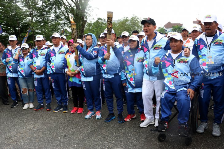 Pawai Obor Para Games Pontianak