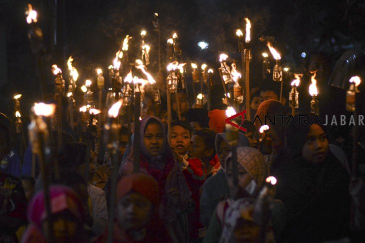 Pawai obor sambut Tahun Baru Islam