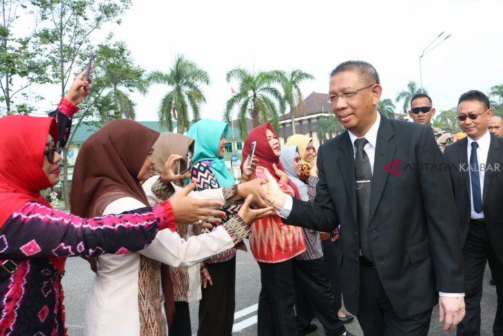 Pelepasan Sutarmidji sebagai Walikota Pontianak