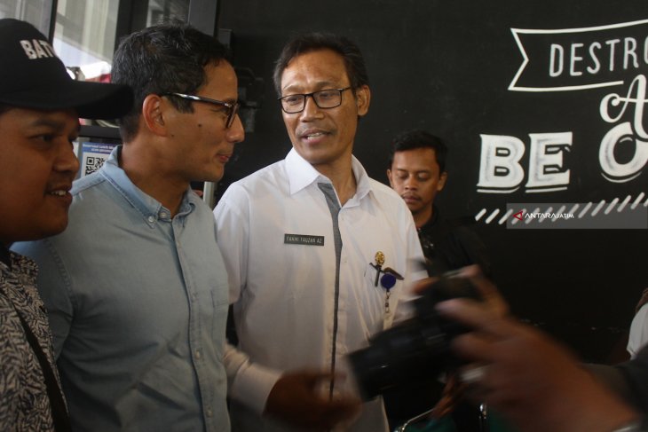 Sandiaga Uno Temui Enterpreneur Muda