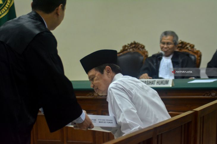 Sidang Tuntutan Wali Kota Nonaktif Mojokerto