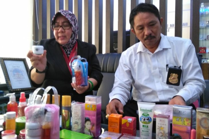 Balai BPOM Pontianak sita 4.198 kosmetik ilegal