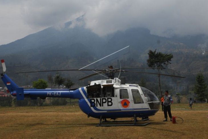 Survei lokasi kebakaran hutan