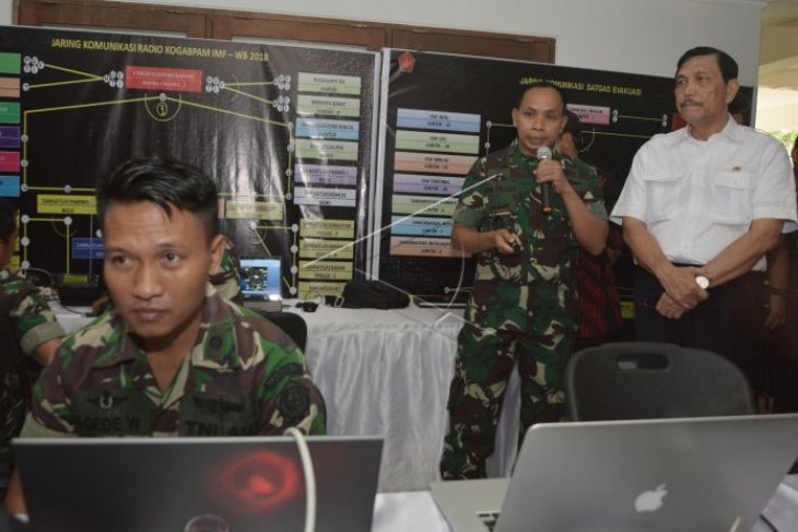 Command Center pertemuan IMF-WB