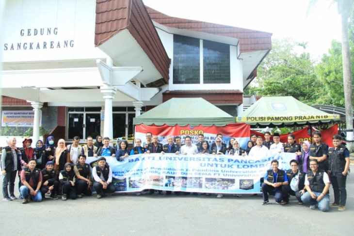 Sekda NTB terima Tim Peduli Universitas Pancasila