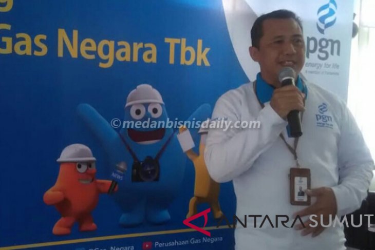 Pelanggan gas industri di Sumut bertambah