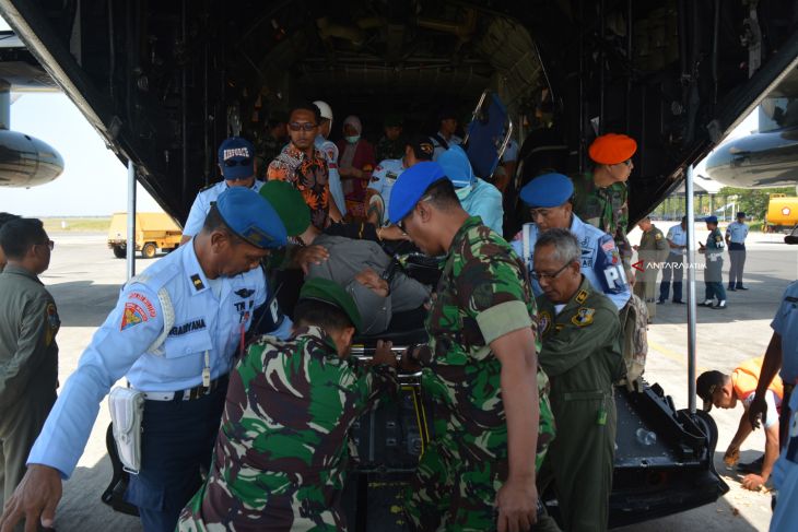 Kedatangan Pengungsi Korban Gempa Palu