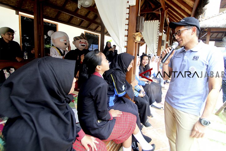 Ngobrol gaul bersama Sandiaga Uno