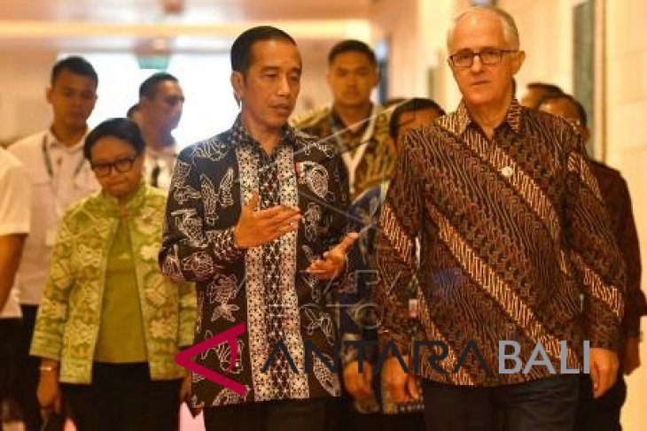 OOC 2018: Pertemuan Joko Widodo-Turnbull