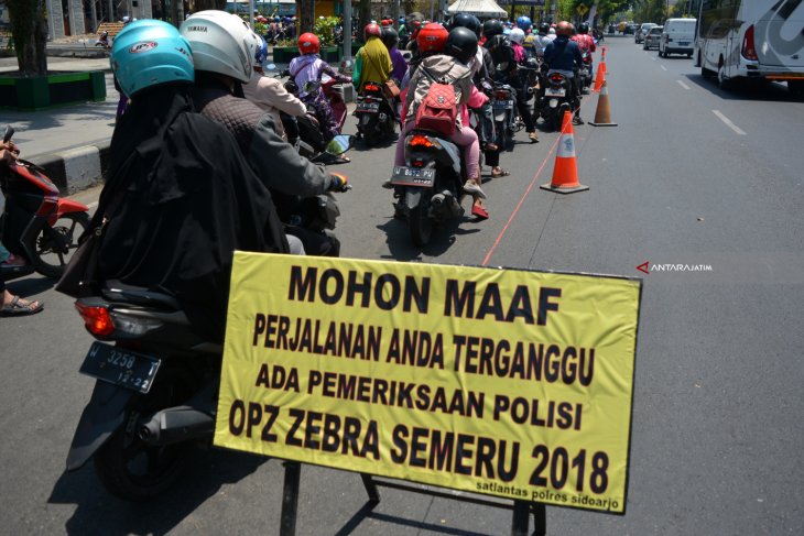 Operasi Zebra Semeru 2018