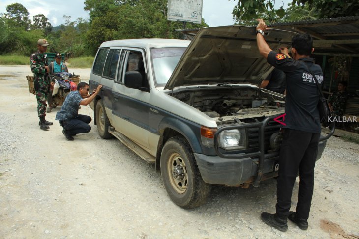 Patroli Bea Cukai di Jagoi Babang