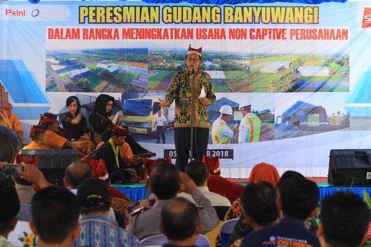 Pembukaan Gudang Baru Pelni Logistic