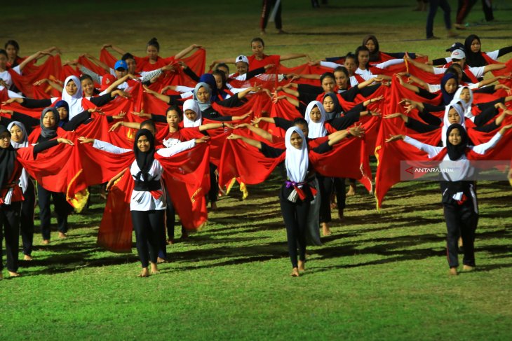 Persiapan Gandrung Sewu