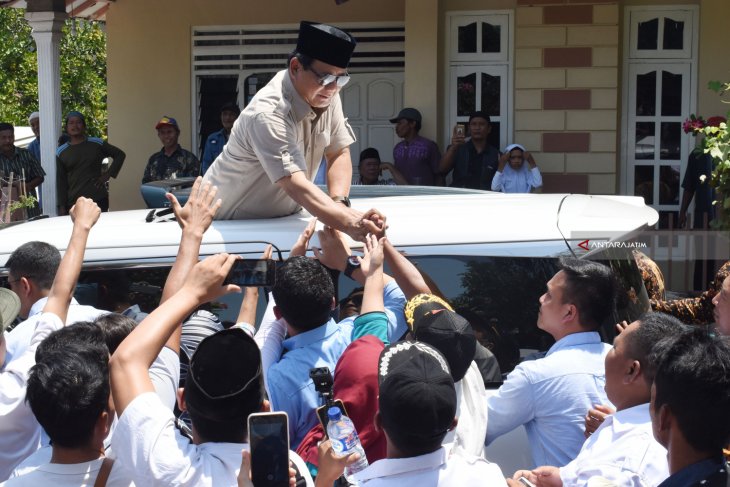 Kunjungan Prabowo di Magetan