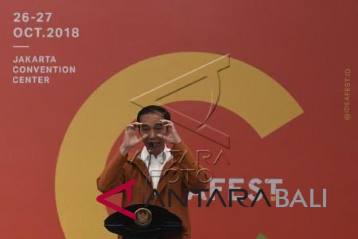 Presiden buka Ideafest 2018