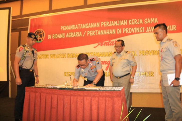 Polda-BPN Jatim Kerja Sama Berantas Mafia Tanah