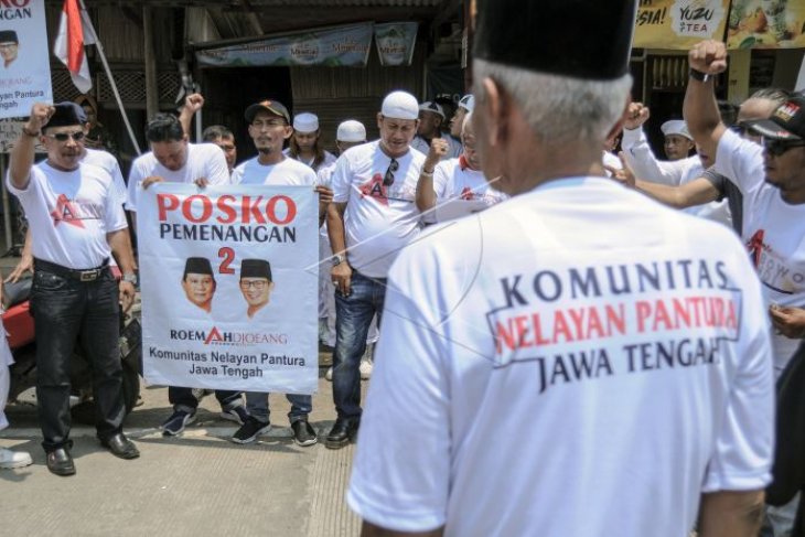 Deklarasi komunitas nelayan pantura dukung Capres Prabowo