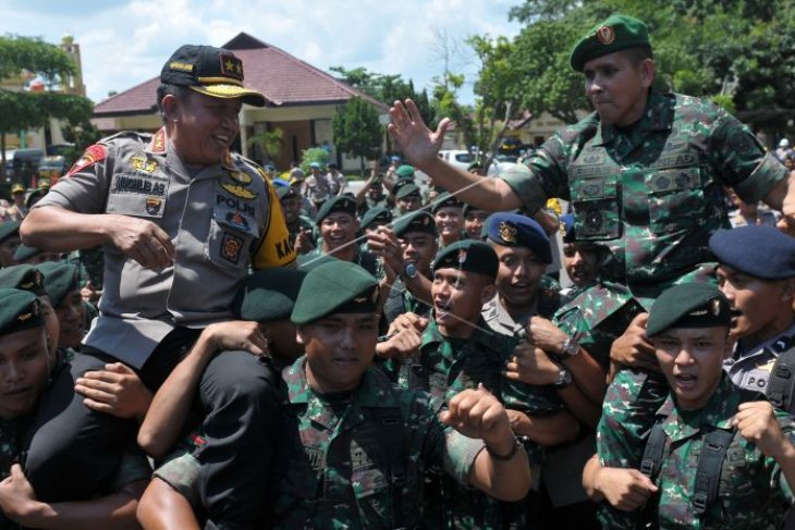 Sinergi TNI-Polri amankan Pemilu