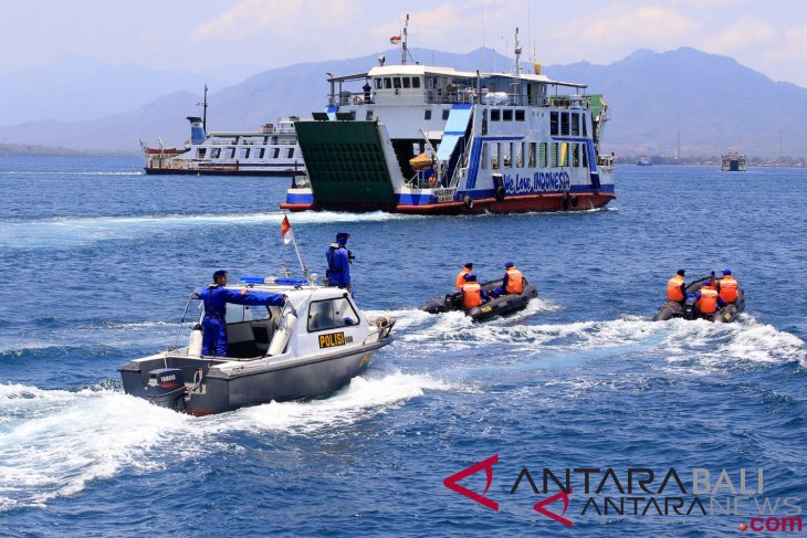 Foto- Patroli Laut Pengamanan Pertemuan IMF-WBG di Bali