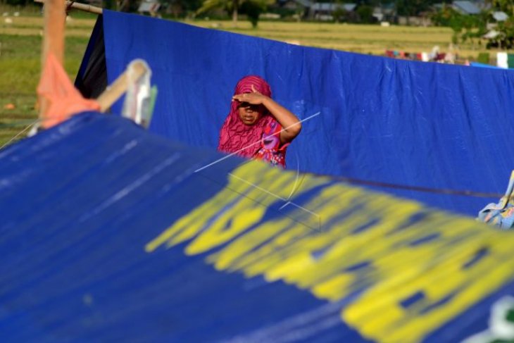 Hunian Sementara Warga Terdampak Gempa