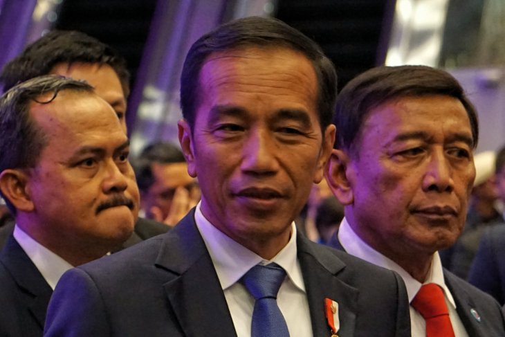 Presiden Sampaikan Selamat HUT Perum LKBN ANTARA