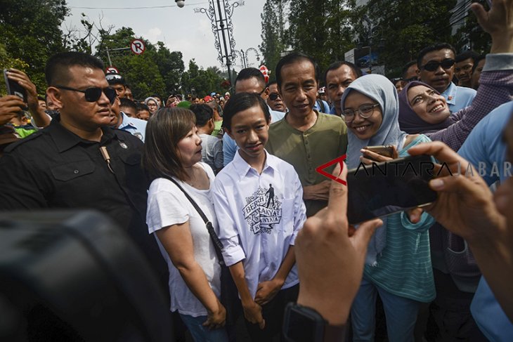 Kunjungan Presiden Joko Widodo di Bandung