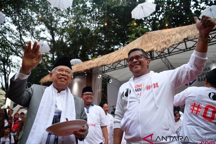 Jokowi-Ma'ruf Amin pair able to create food self-sufficiency: volunteers