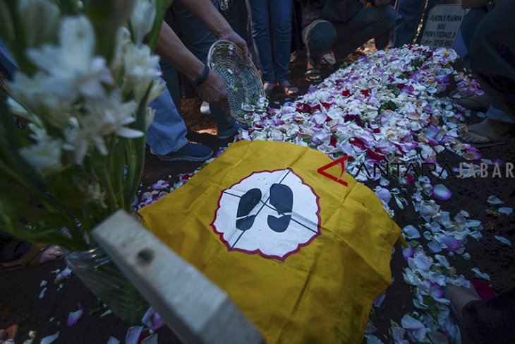 Pemakaman pendaki Andika Pratama 