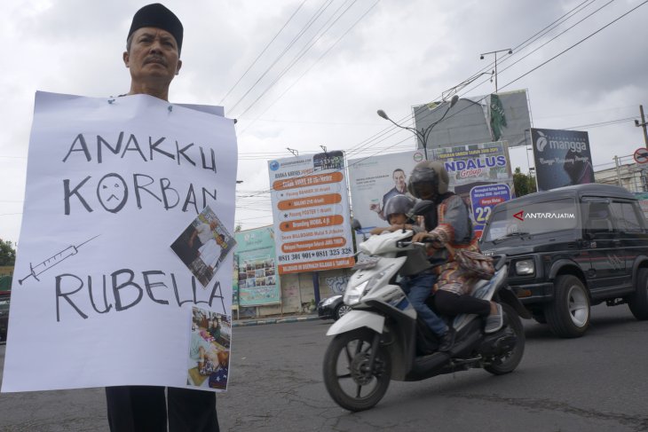 Aksi Korban Vaksin Rubella