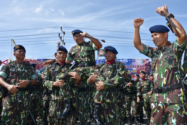 Sertijab Dansat Brimob Polda Kalbar