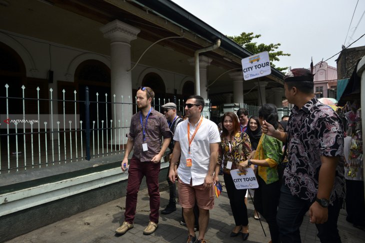 Delegasi SNS Kunjungi Wisata Religi di Surabaya