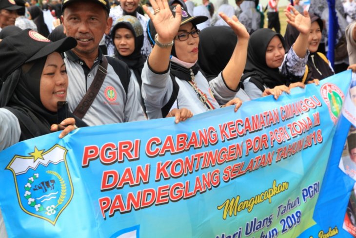 HUT ke-73 PGRI di Pandeglang