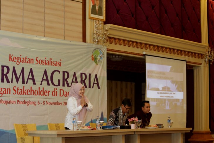 Bupati: Pandeglang Menjadi Prioritas Program Reforma Agraria