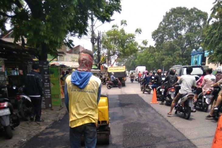 Pembangunan jalan di Kota Tangerang