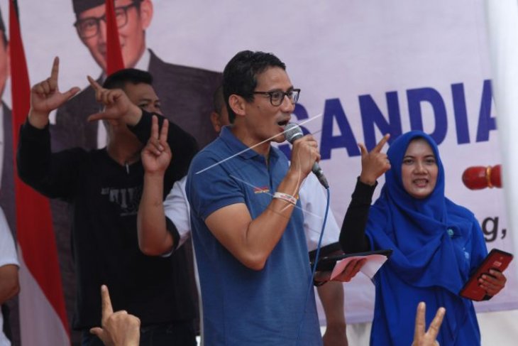 Kampanye Sandiaga Uno