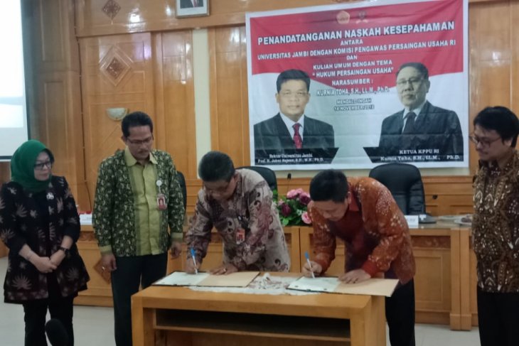 Unja dan KPPU RI tandatangani kesepahaman