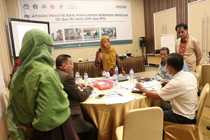Tanoto Fondation gelar pelatihan manajemen berbasis sekolah