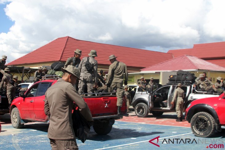 Aparat keamanan mengambilalih Markas KNPB Wilayah Timika