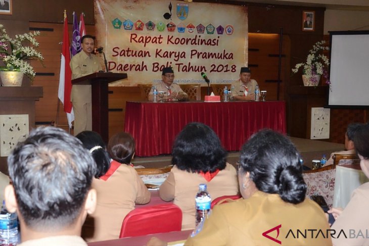 Sekda Bali dorong Pramuka buat diklat berkualitas