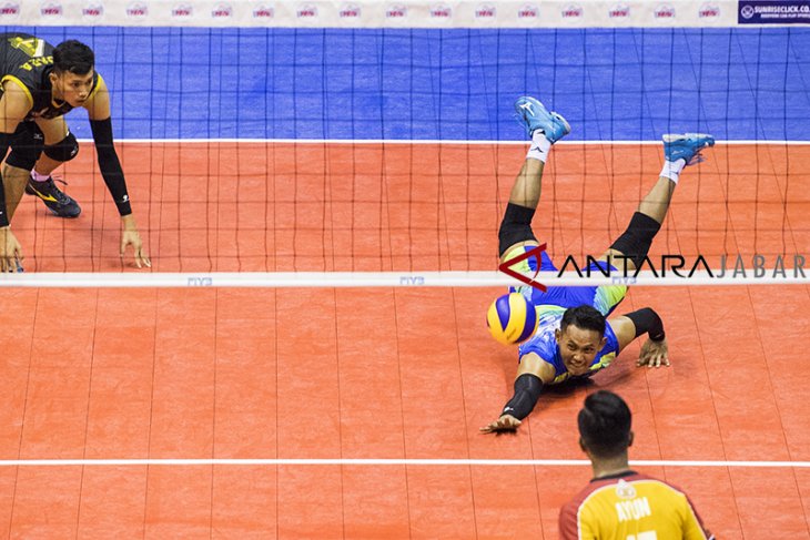 Sidoarjo Aneka Gas Industri kalahkan Bhayangkara Samator