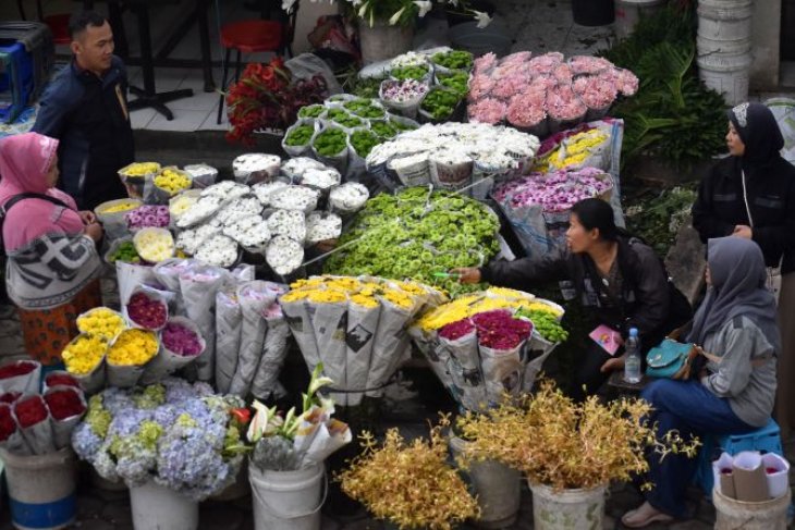 Pasar bunga Bandungan