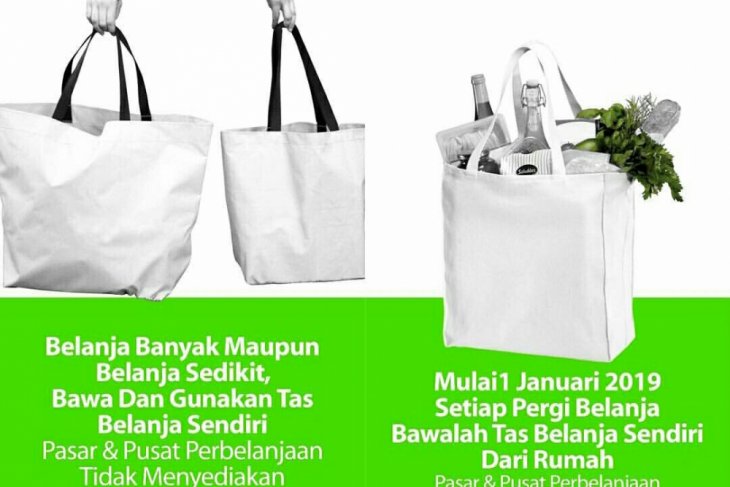 Minimarket Bekasi belum terapkan imbauan kantong kemasan