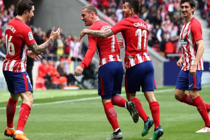 Atletico atasi Levante lewat penalti Griezman